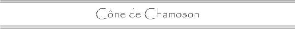 C�ne de Chamoson