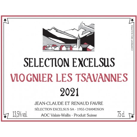 Viognier "Les Tsavannes"