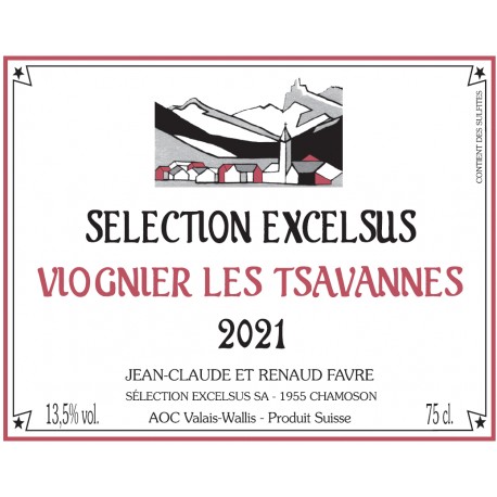 Viognier "Les Tsavannes"